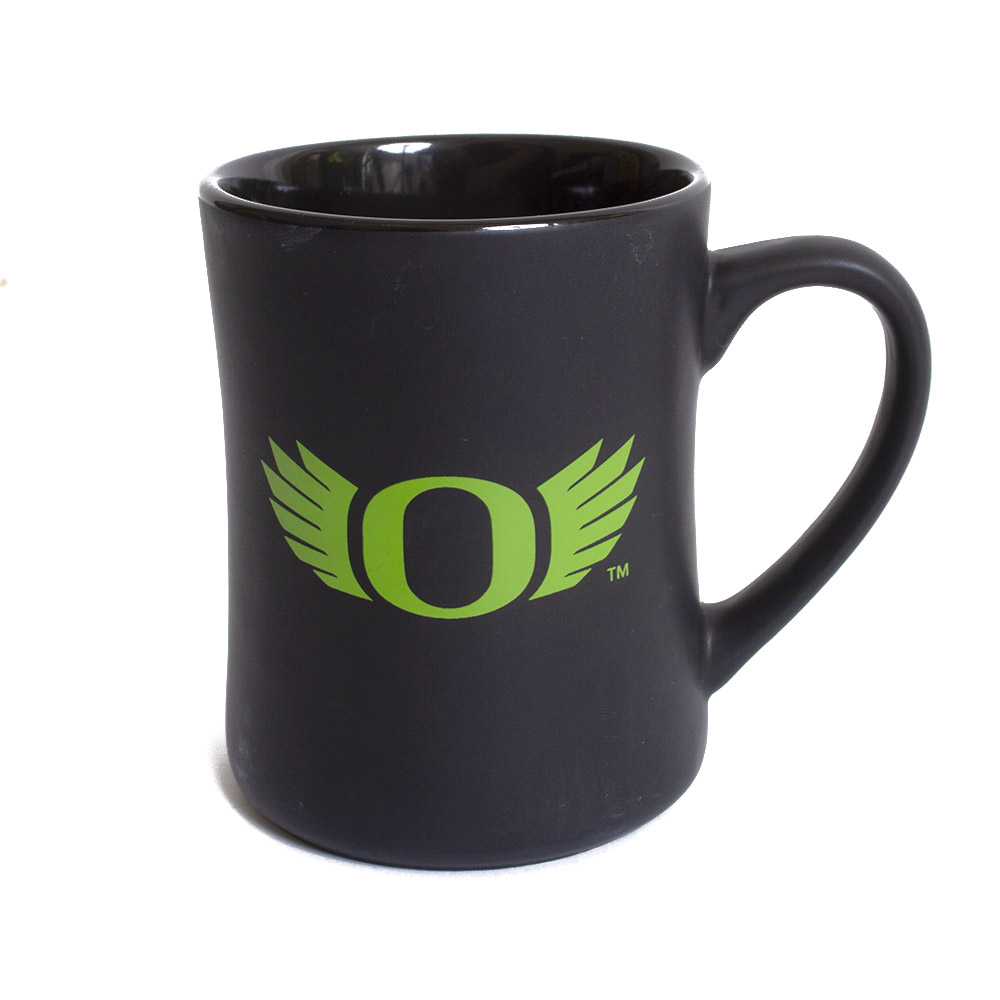 O Wings, RFSJ, Inc., Black, Traditional Mugs, Ceramic, Home & Auto, 16 ounce, 714701